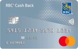 RBC Cash Back Mastercard credit card